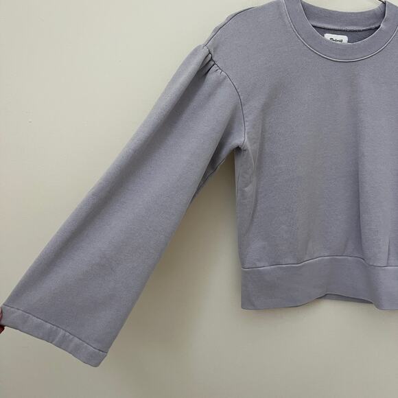 MADEWELL x Karen Walker® Garment-Dyed Sweatshirt Purple Size XS - Picture 7 of 13